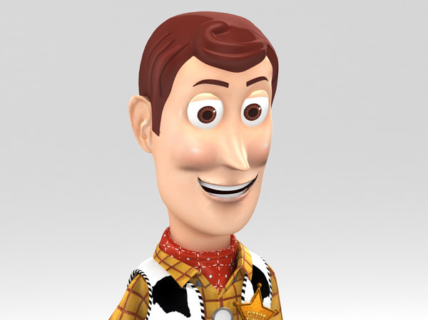 woody rigged 3d max - WOODY RIGGED by fabelar